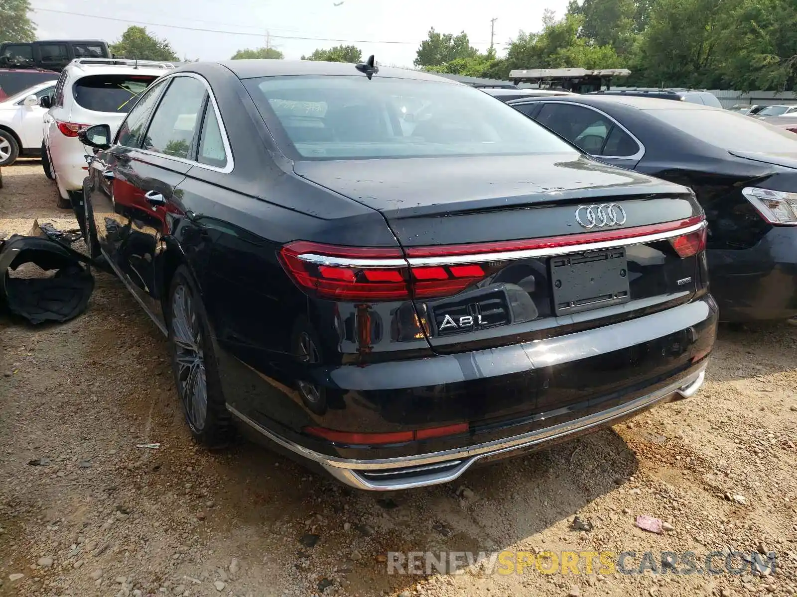 3 Photograph of a damaged car WAU8DAF86KN002932 AUDI A8 2019