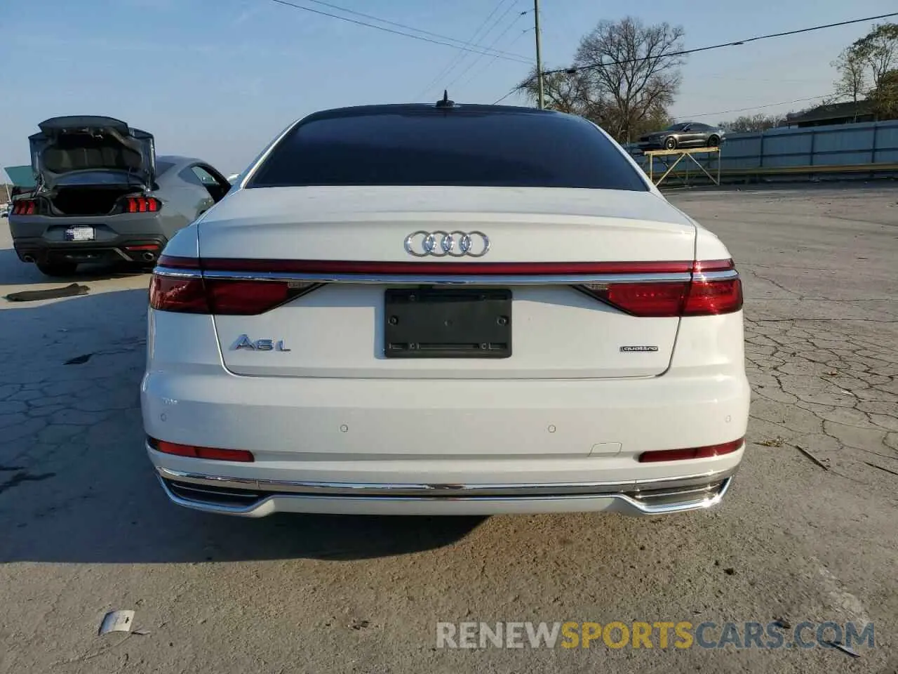 6 Photograph of a damaged car WAU8DAF86KN018337 AUDI A8 2019