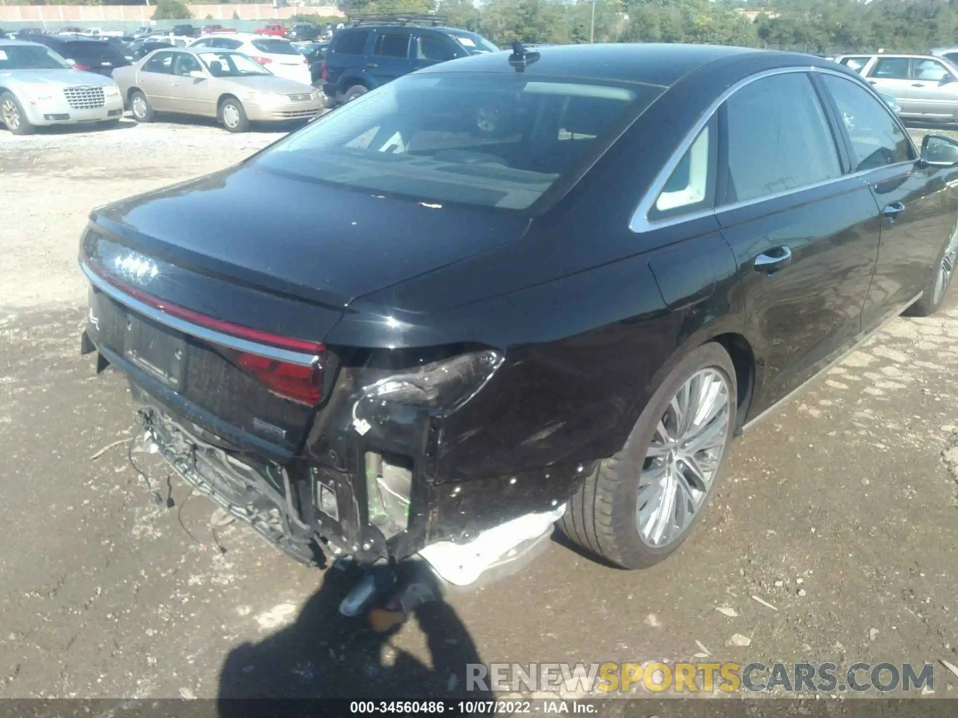 6 Photograph of a damaged car WAU8DAF88KN002950 AUDI A8 2019