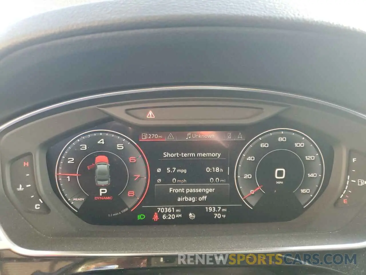 9 Photograph of a damaged car WAU8DAF88KN004021 AUDI A8 2019