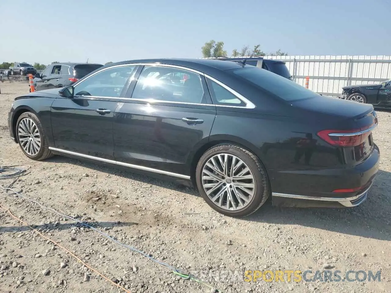 2 Photograph of a damaged car WAU8DAF88KN005671 AUDI A8 2019