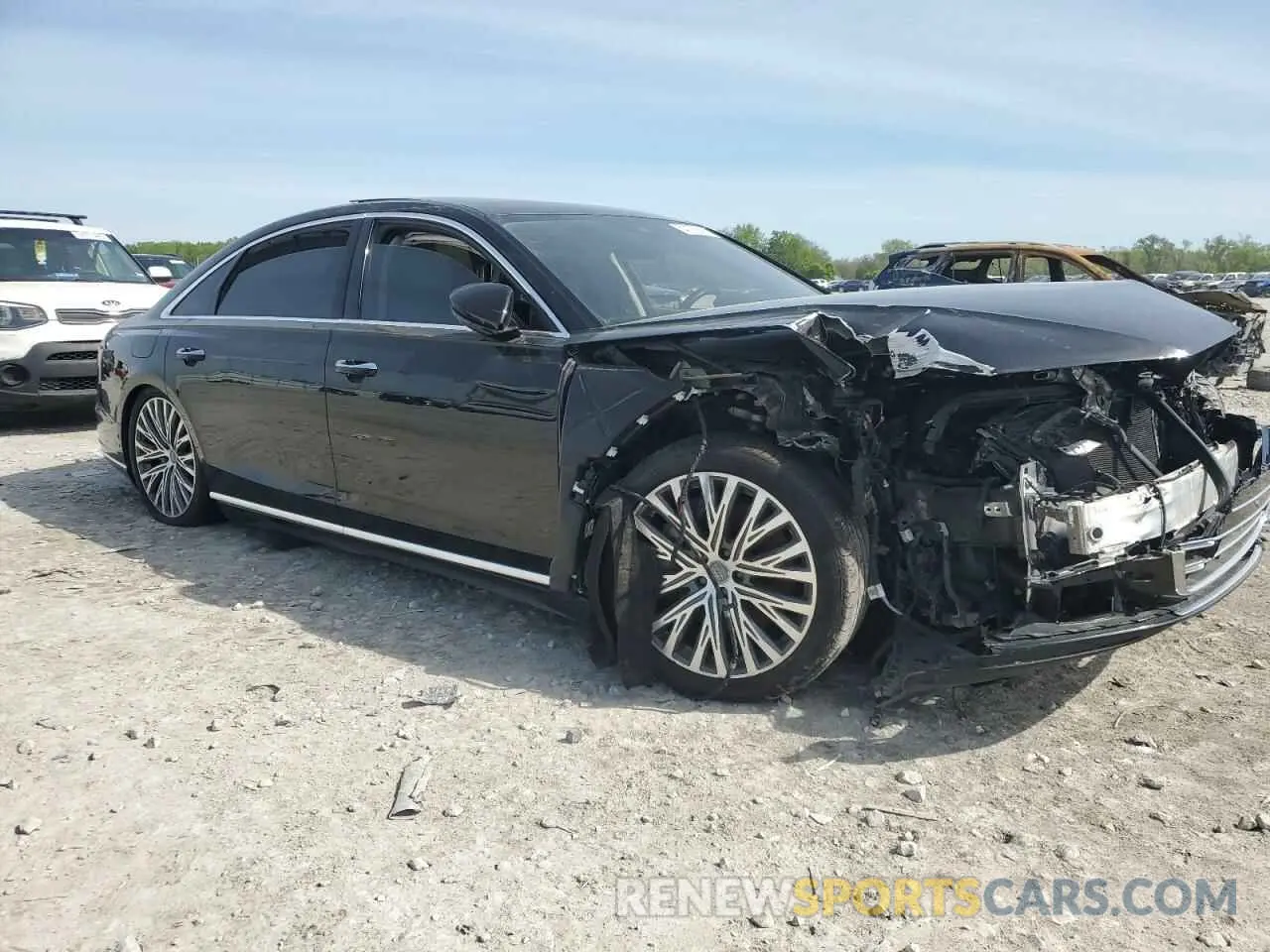 4 Photograph of a damaged car WAU8DAF88KN006268 AUDI A8 2019