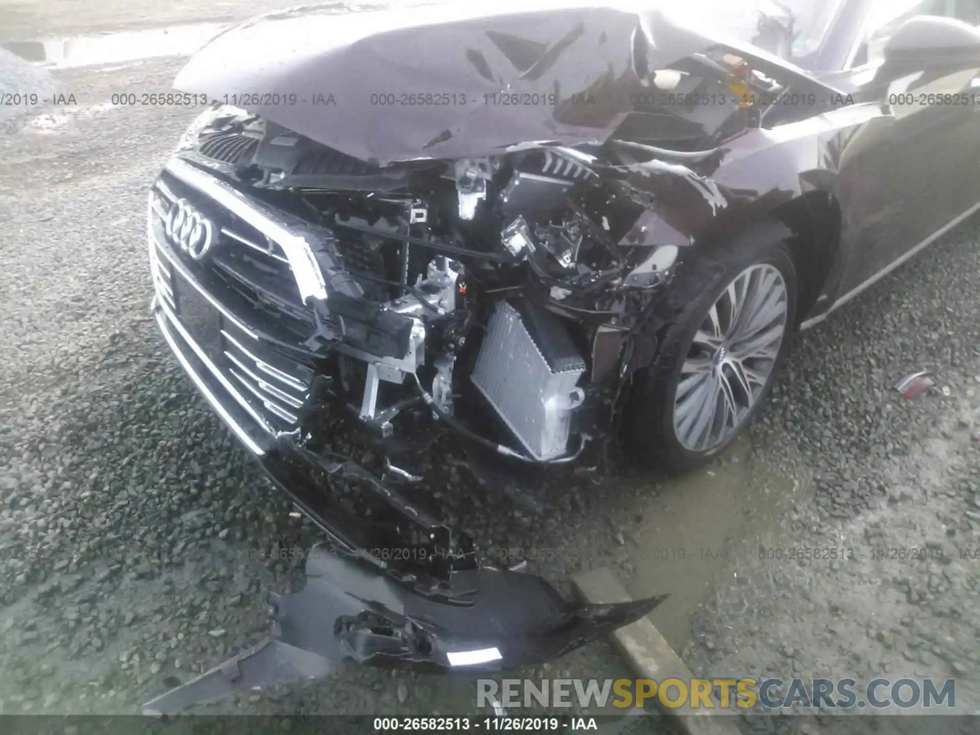 6 Photograph of a damaged car WAU8DAF89KN017831 AUDI A8 2019