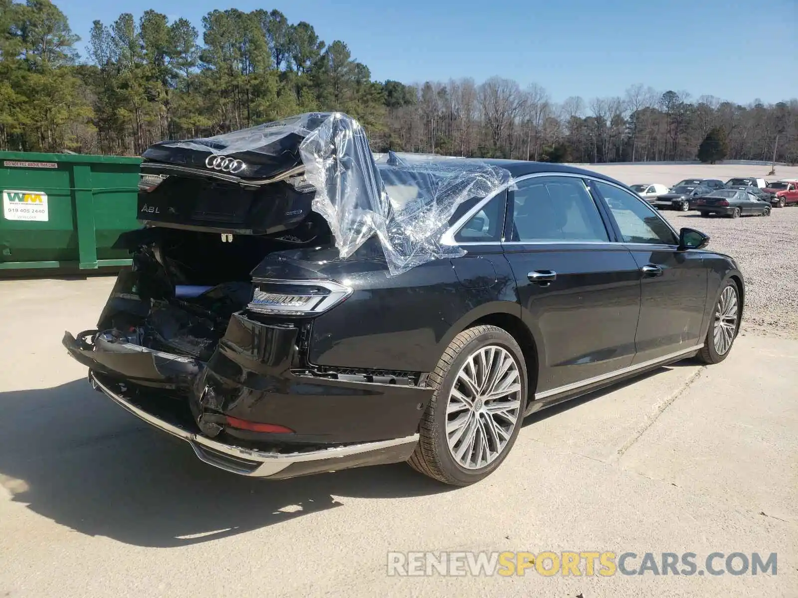 4 Photograph of a damaged car WAU8DAF8XKN010466 AUDI A8 2019