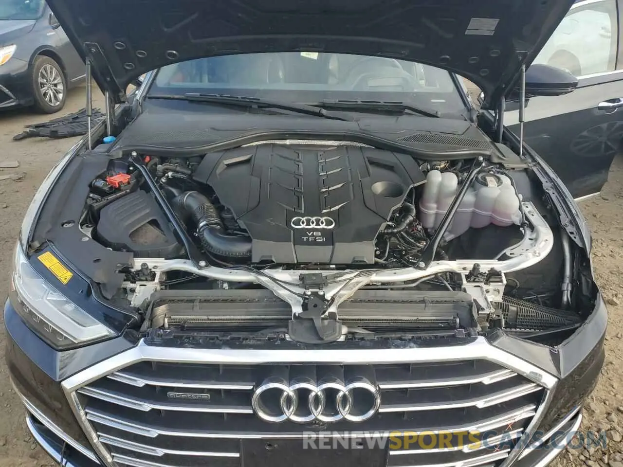11 Photograph of a damaged car WAU8EAF81KN024754 AUDI A8 2019