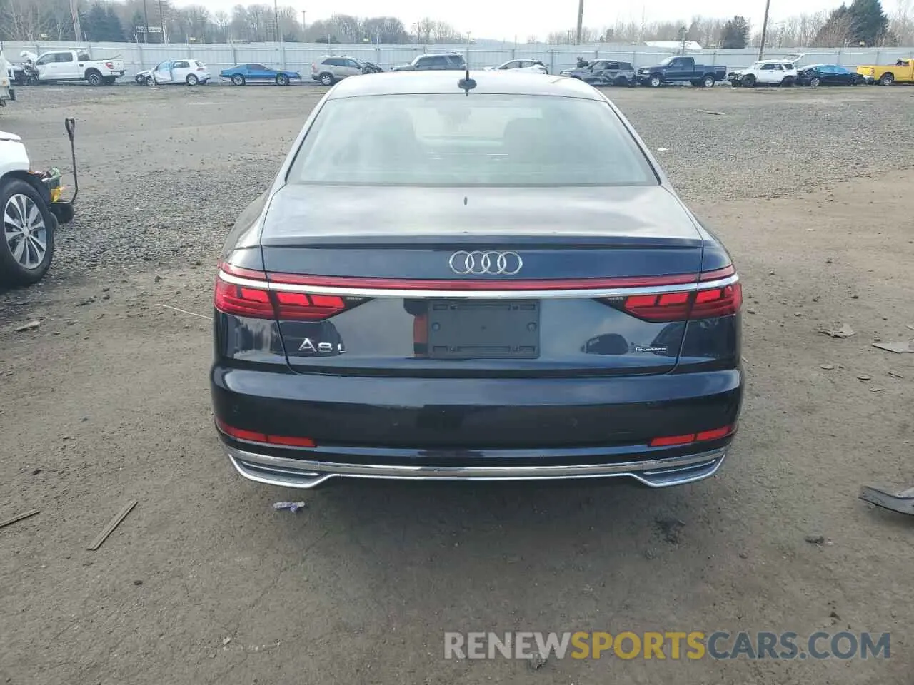 6 Photograph of a damaged car WAU8EAF81KN024754 AUDI A8 2019