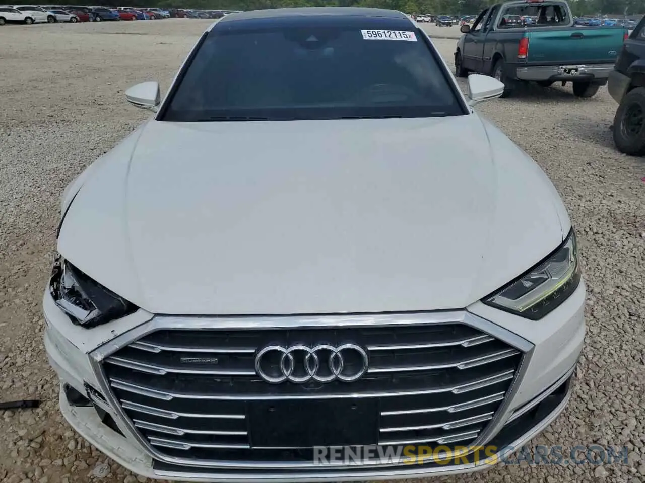 5 Photograph of a damaged car WAU8EAF81KN024821 AUDI A8 2019