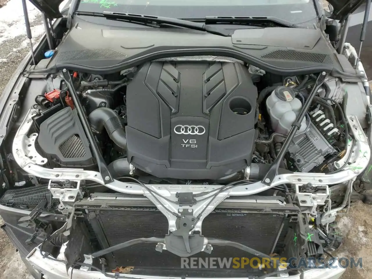 11 Photograph of a damaged car WAU8DAF84LN009010 AUDI A8 2020