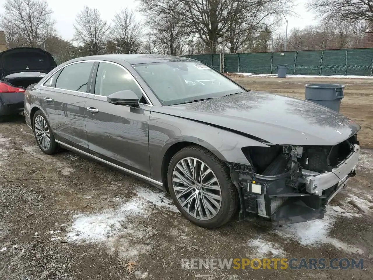4 Photograph of a damaged car WAU8DAF84LN009010 AUDI A8 2020