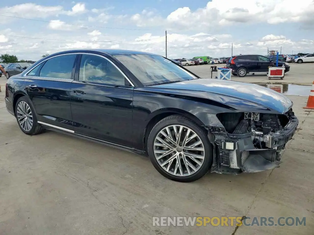 4 Photograph of a damaged car WAU8DAF88LN003646 AUDI A8 2020