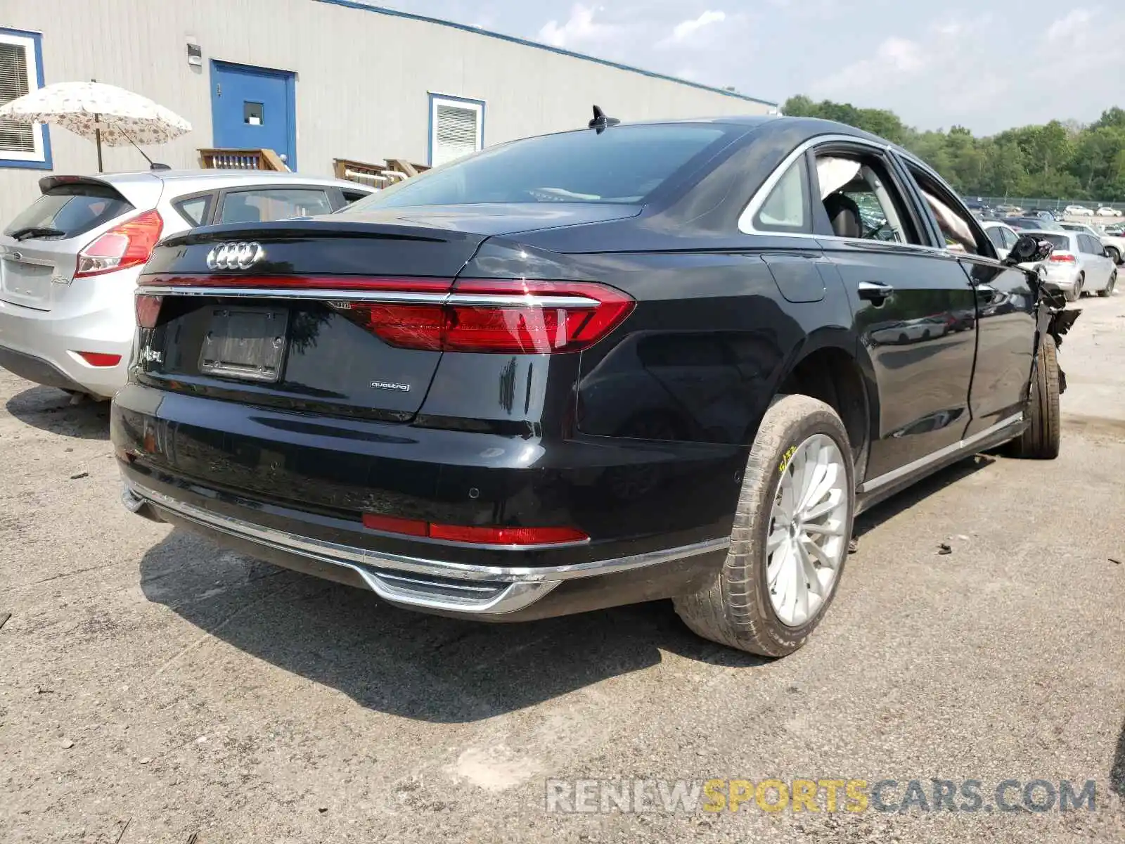 4 Photograph of a damaged car WAU8DAF8XLN004829 AUDI A8 2020