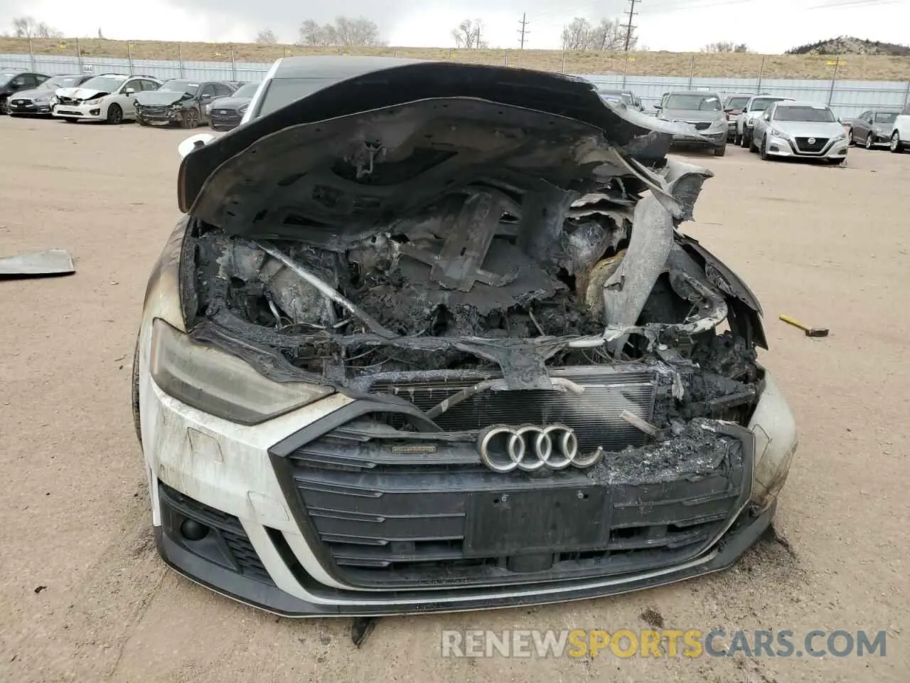 5 Photograph of a damaged car WAU8EAF83LN005169 AUDI A8 2020
