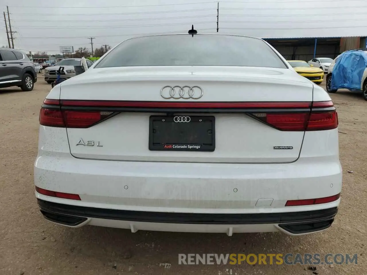 6 Photograph of a damaged car WAU8EAF83LN005169 AUDI A8 2020