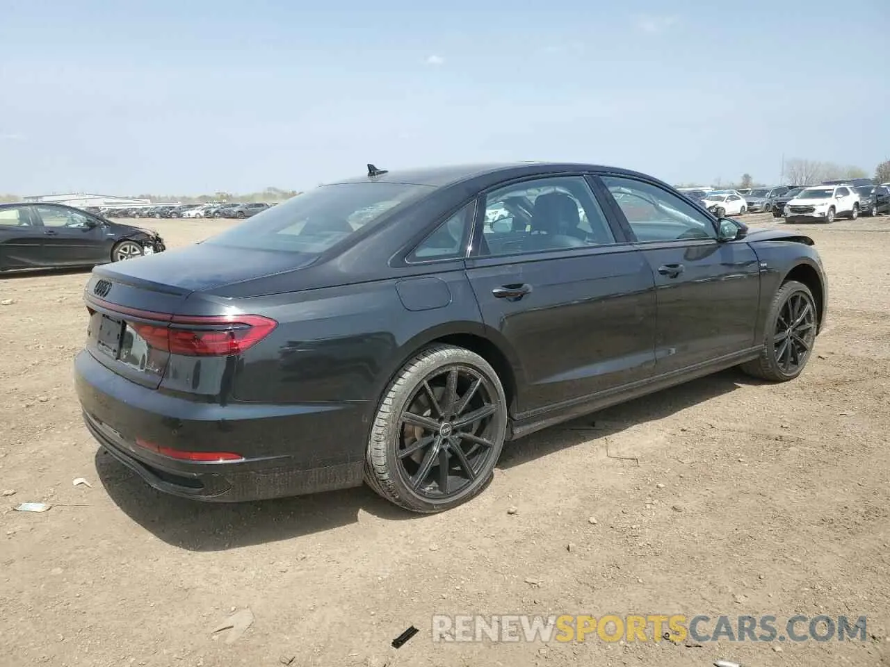 3 Photograph of a damaged car WAULDAF83NN009819 AUDI A8 2022