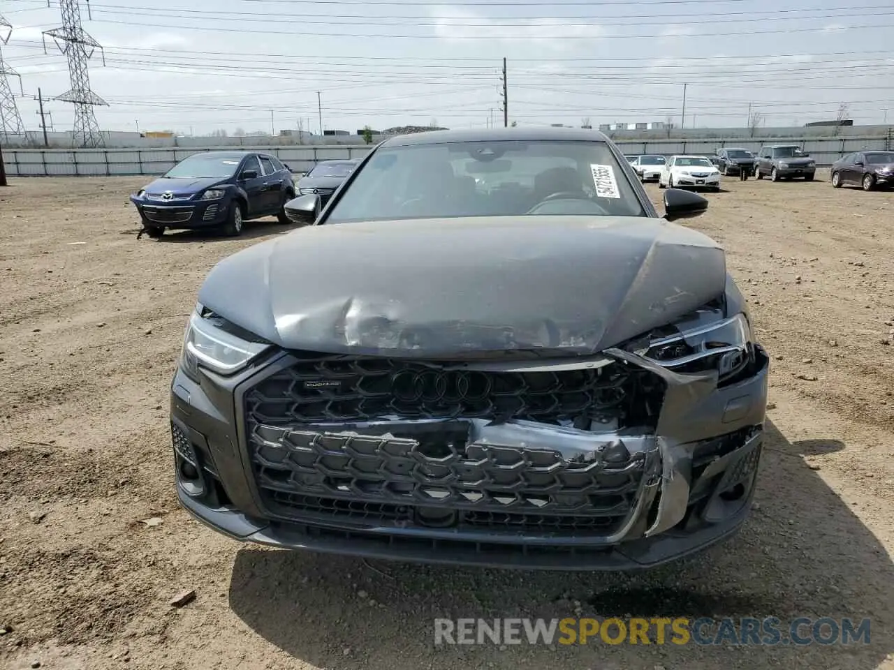 5 Photograph of a damaged car WAULDAF83NN009819 AUDI A8 2022