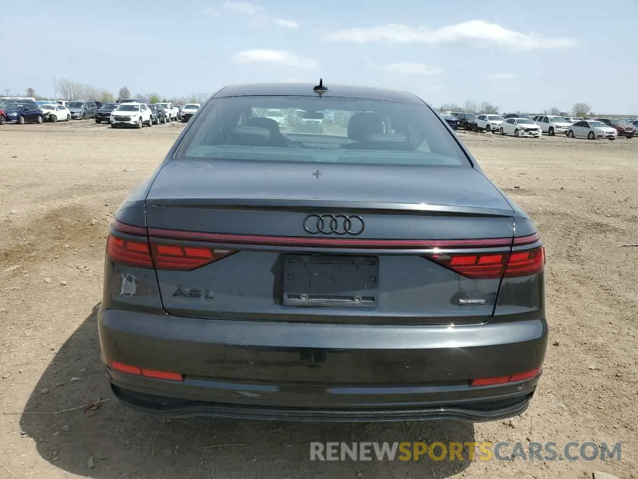 6 Photograph of a damaged car WAULDAF83NN009819 AUDI A8 2022
