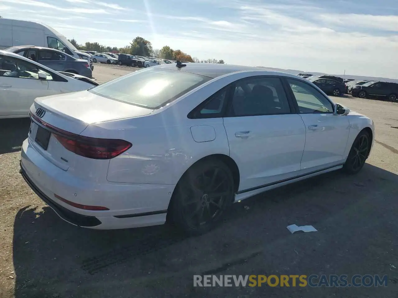 3 Photograph of a damaged car WAULDAF85NN000376 AUDI A8 2022