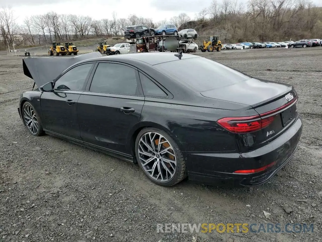 2 Photograph of a damaged car WAULDAF85NN004895 AUDI A8 2022