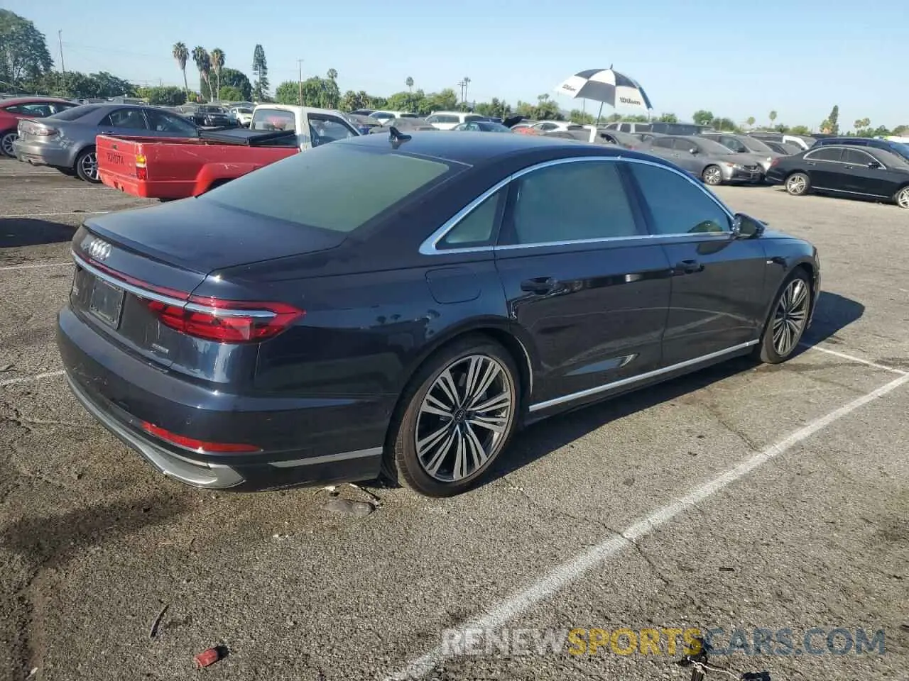 3 Photograph of a damaged car WAULDAF8XNN002950 AUDI A8 2022
