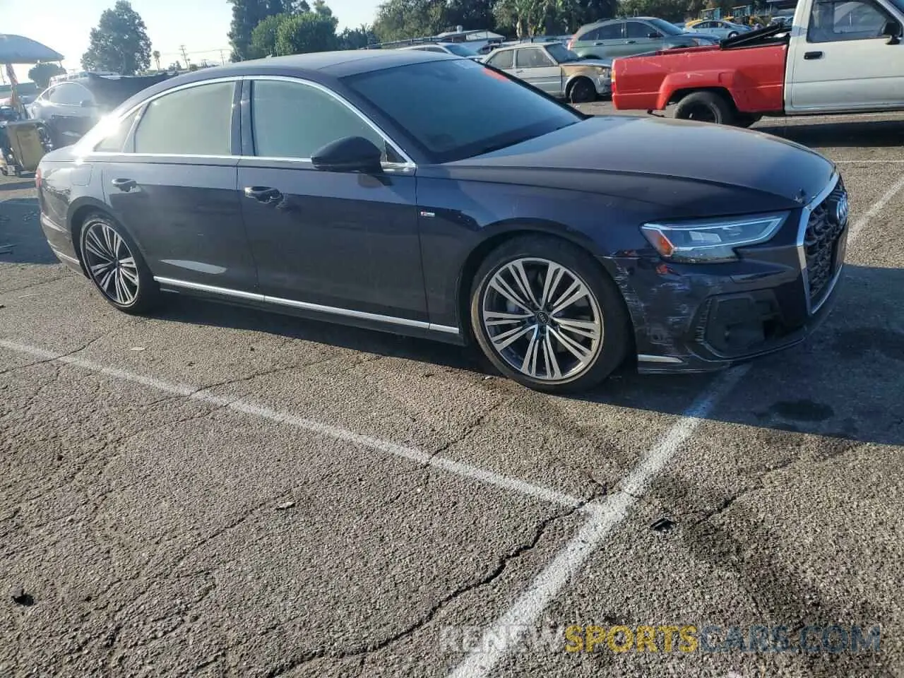 4 Photograph of a damaged car WAULDAF8XNN002950 AUDI A8 2022