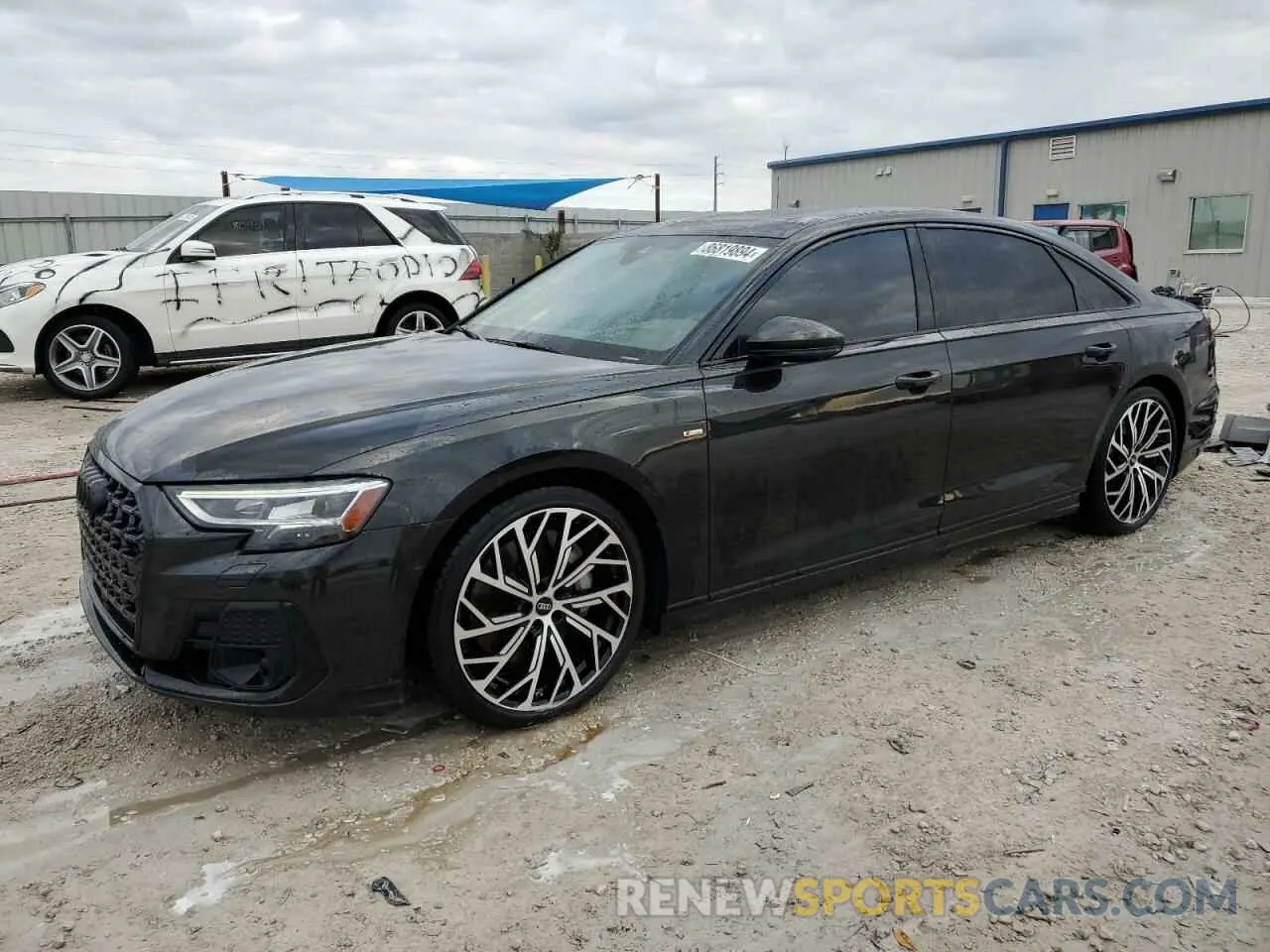1 Photograph of a damaged car WAULDAF8XNN005475 AUDI A8 2022