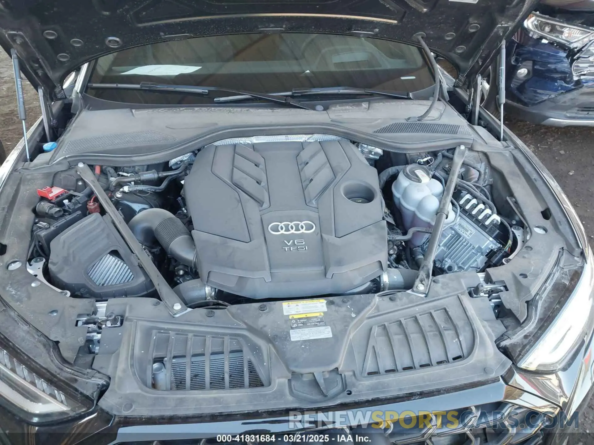 10 Photograph of a damaged car WAULDAF80PN010705 AUDI A8 2023