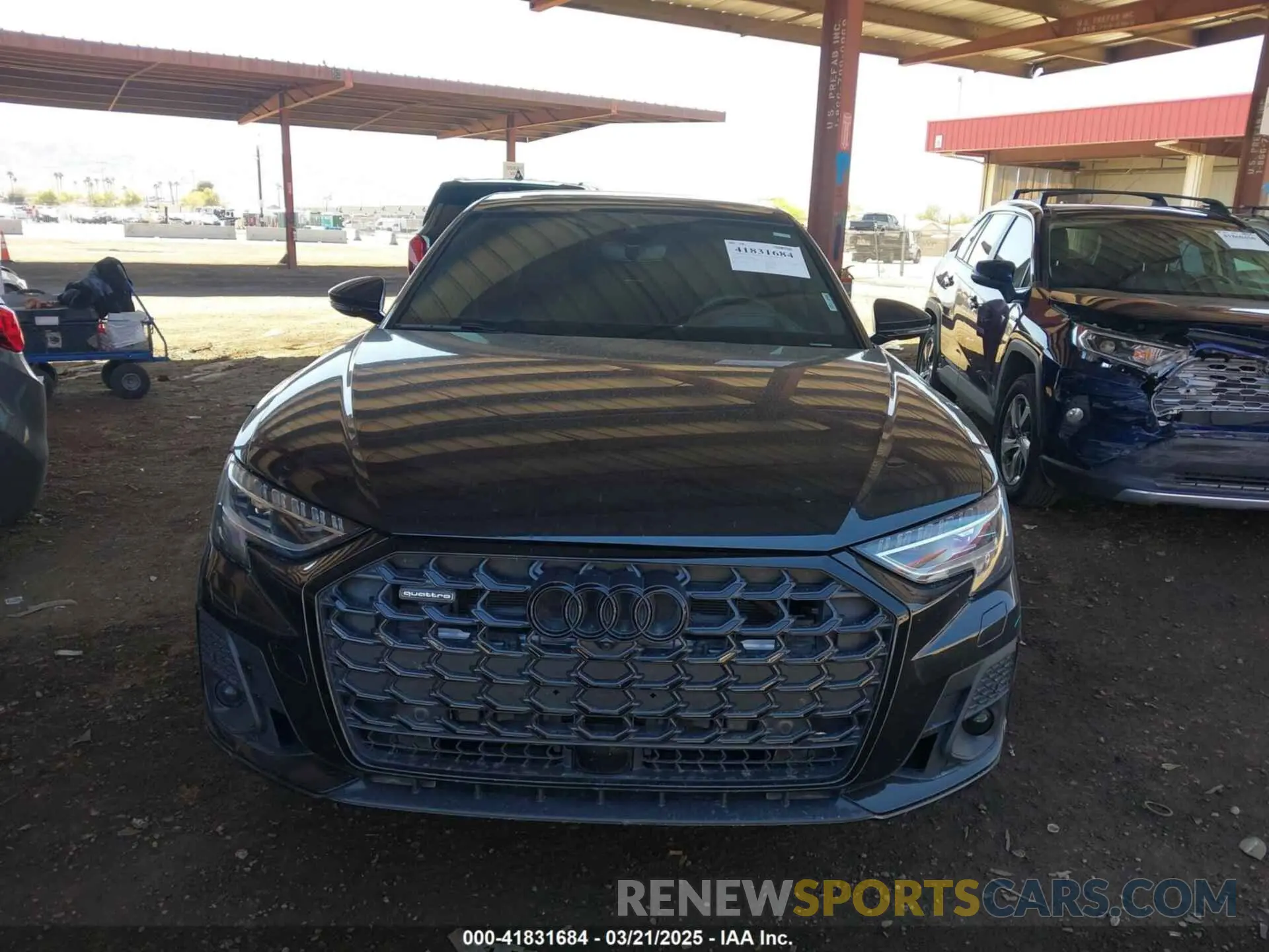 12 Photograph of a damaged car WAULDAF80PN010705 AUDI A8 2023