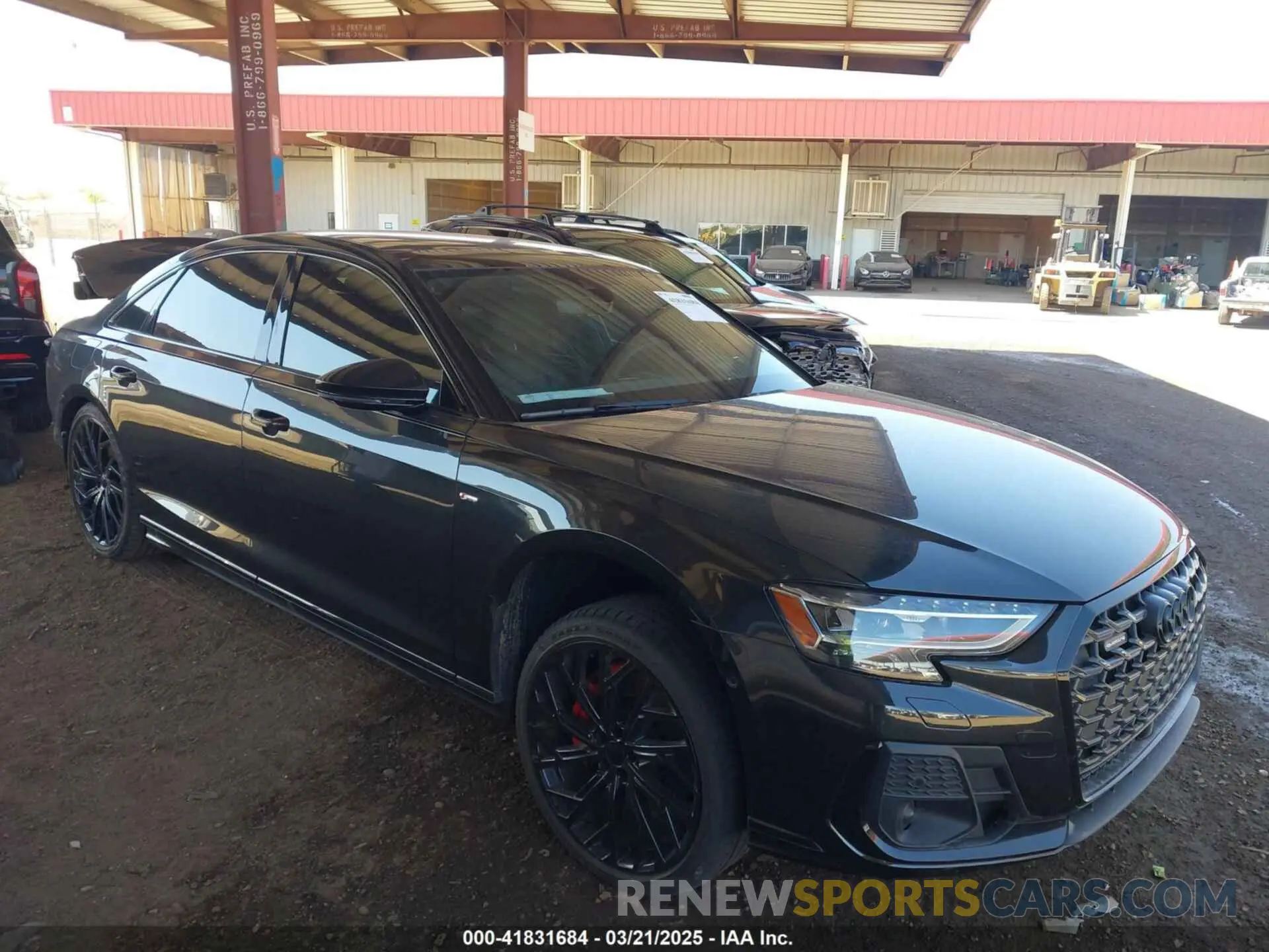 13 Photograph of a damaged car WAULDAF80PN010705 AUDI A8 2023