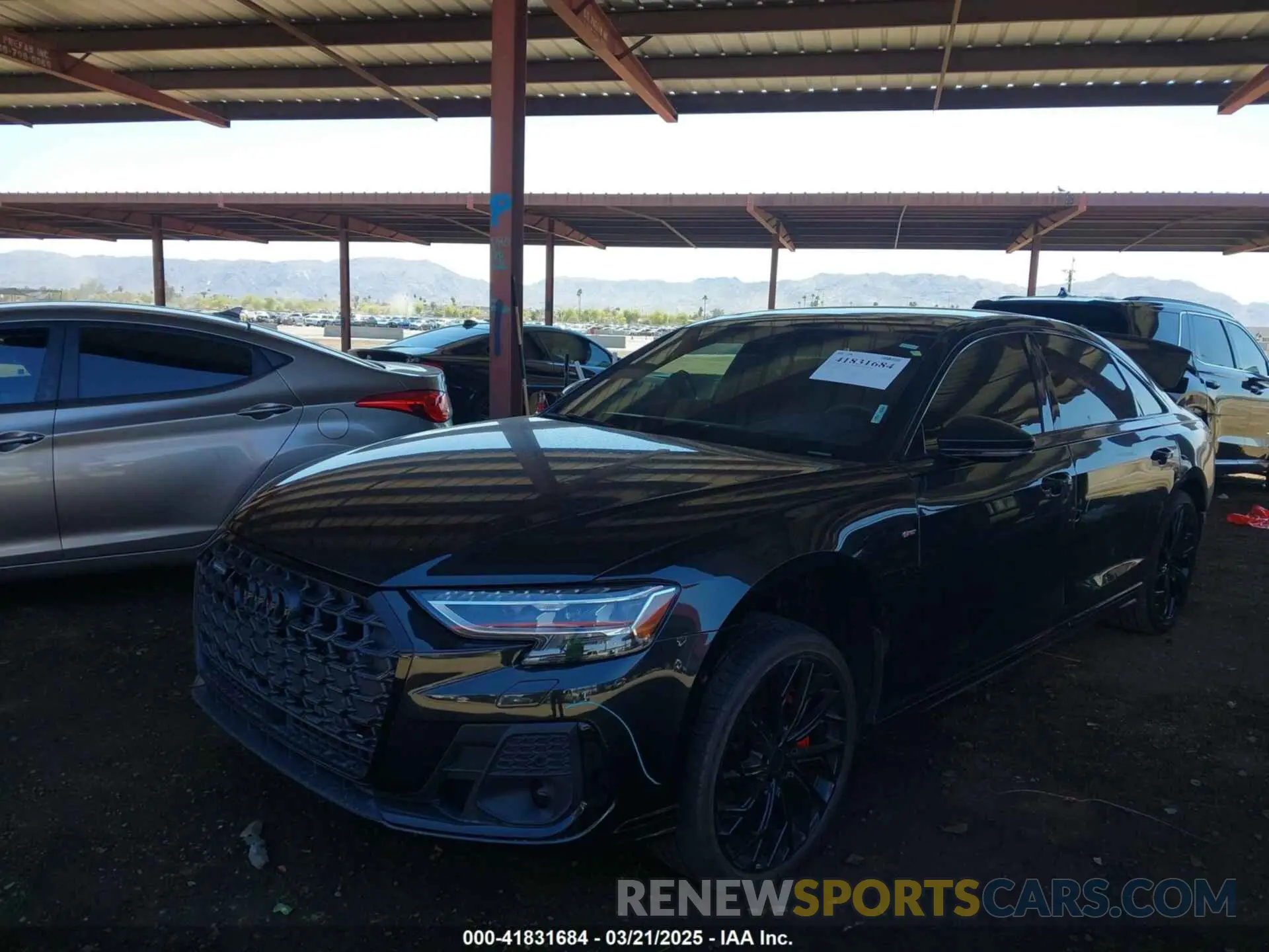 2 Photograph of a damaged car WAULDAF80PN010705 AUDI A8 2023