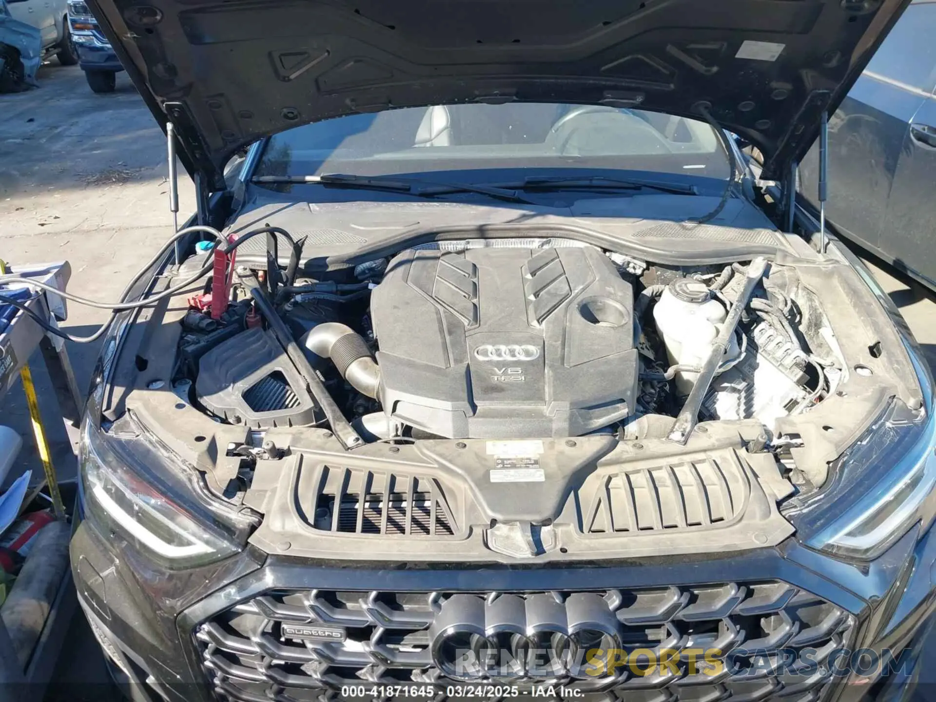 10 Photograph of a damaged car WAULDAF83PN010018 AUDI A8 2023