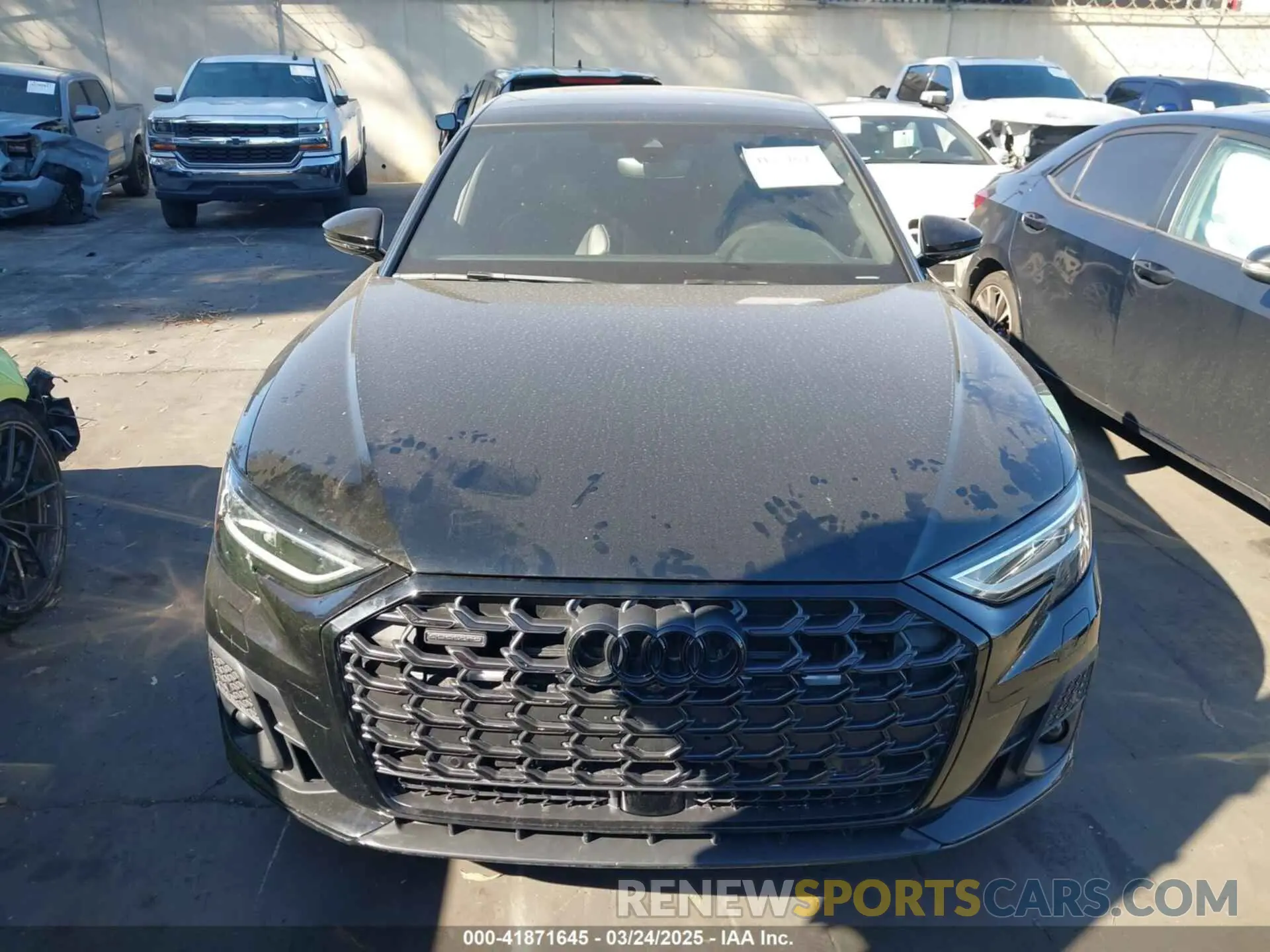 13 Photograph of a damaged car WAULDAF83PN010018 AUDI A8 2023