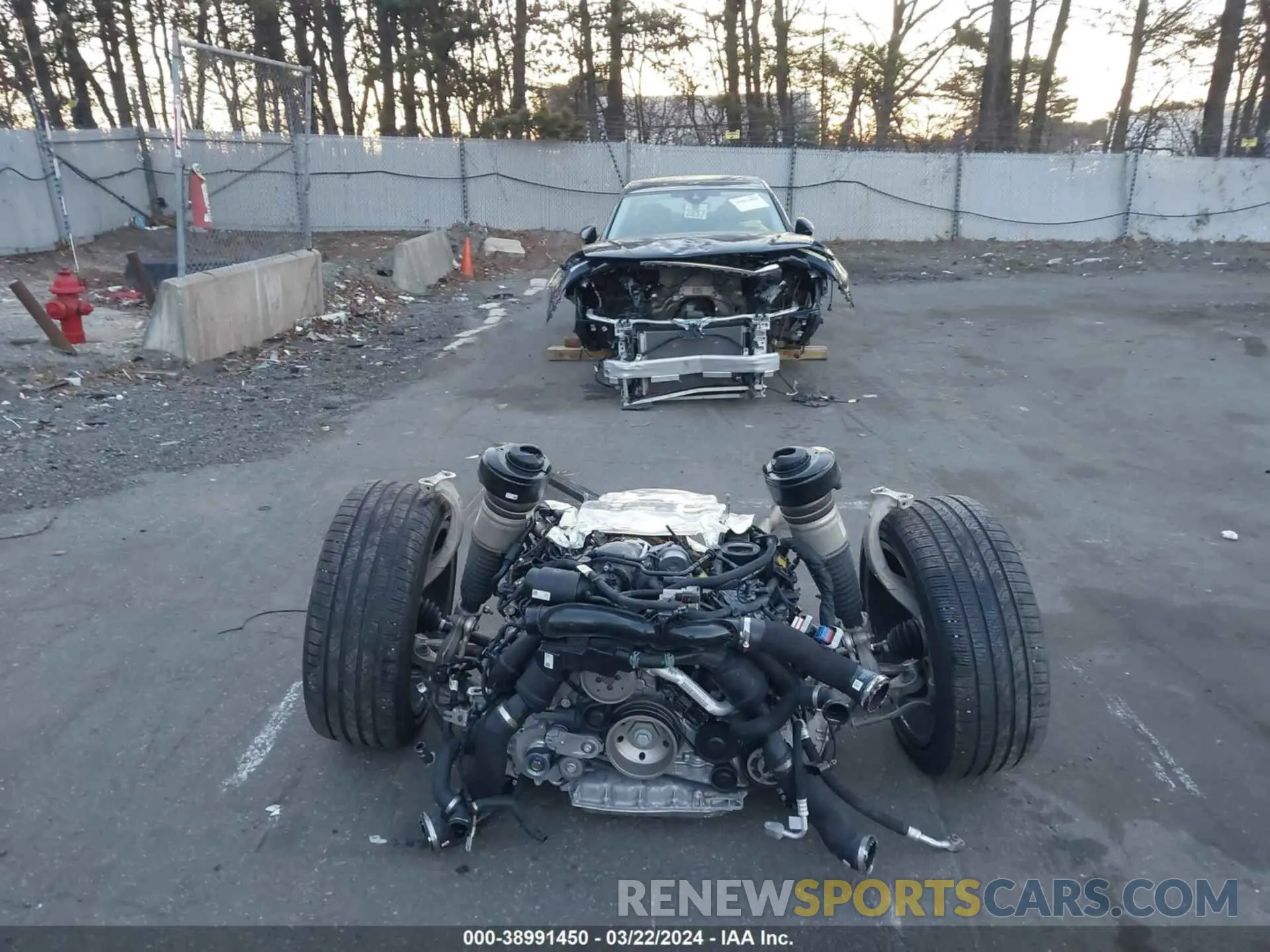 13 Photograph of a damaged car WAULDAF87PN015352 AUDI A8 2023