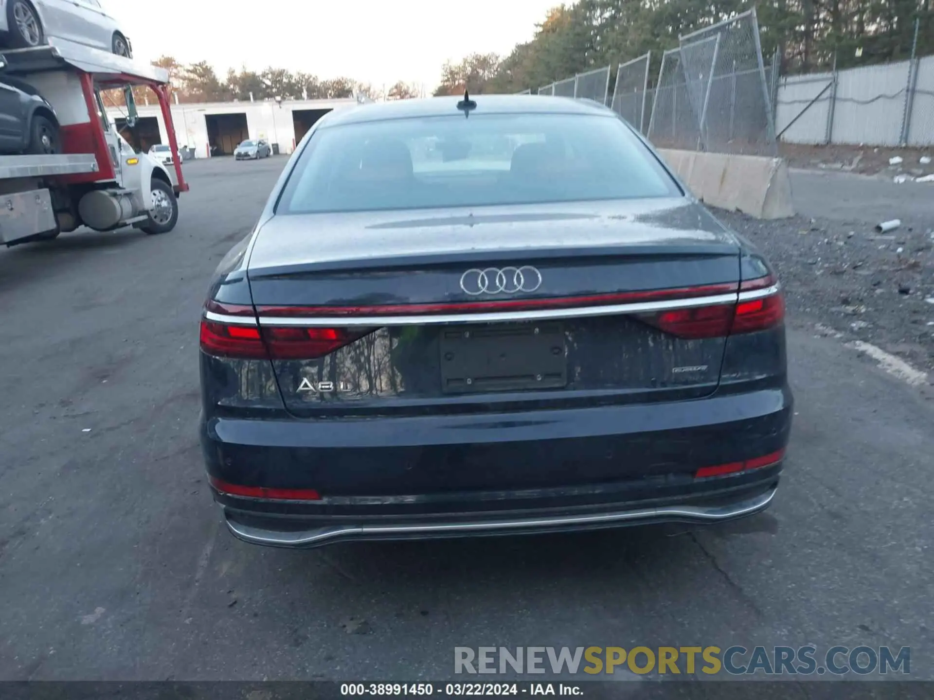 17 Photograph of a damaged car WAULDAF87PN015352 AUDI A8 2023