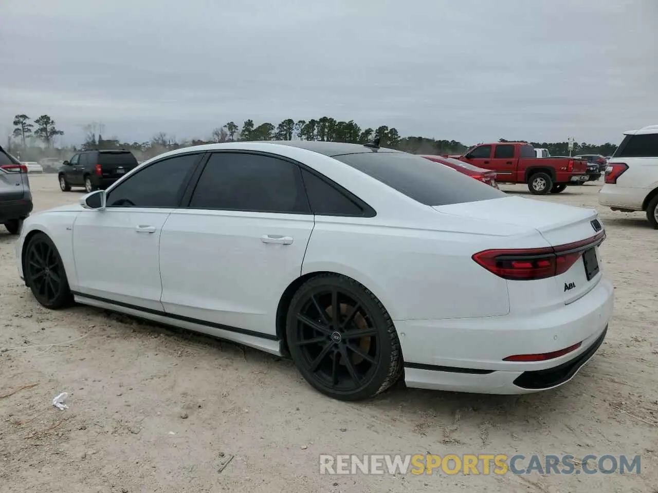 2 Photograph of a damaged car WAULDAF8XPN006192 AUDI A8 2023