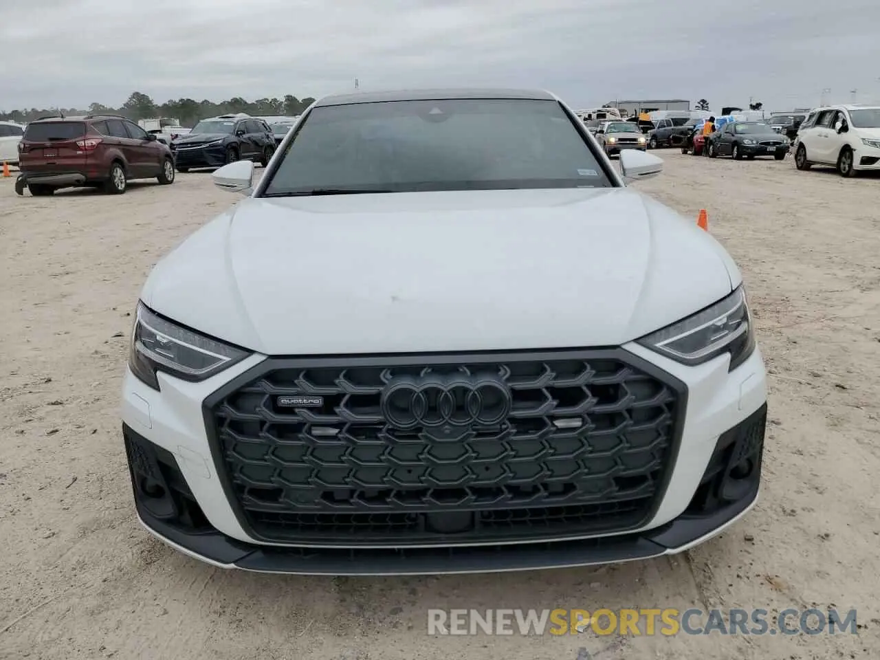 5 Photograph of a damaged car WAULDAF8XPN006192 AUDI A8 2023