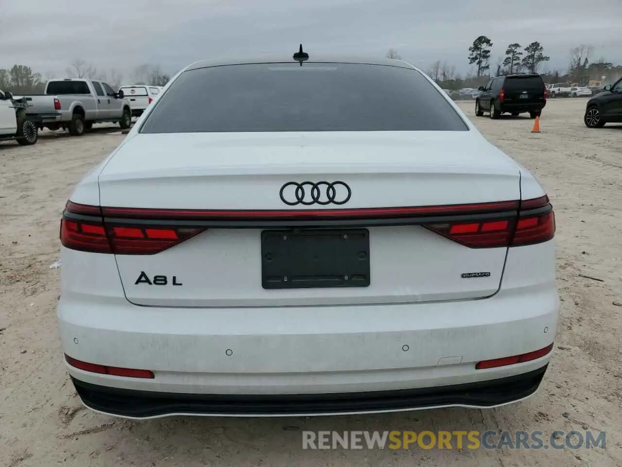 6 Photograph of a damaged car WAULDAF8XPN006192 AUDI A8 2023