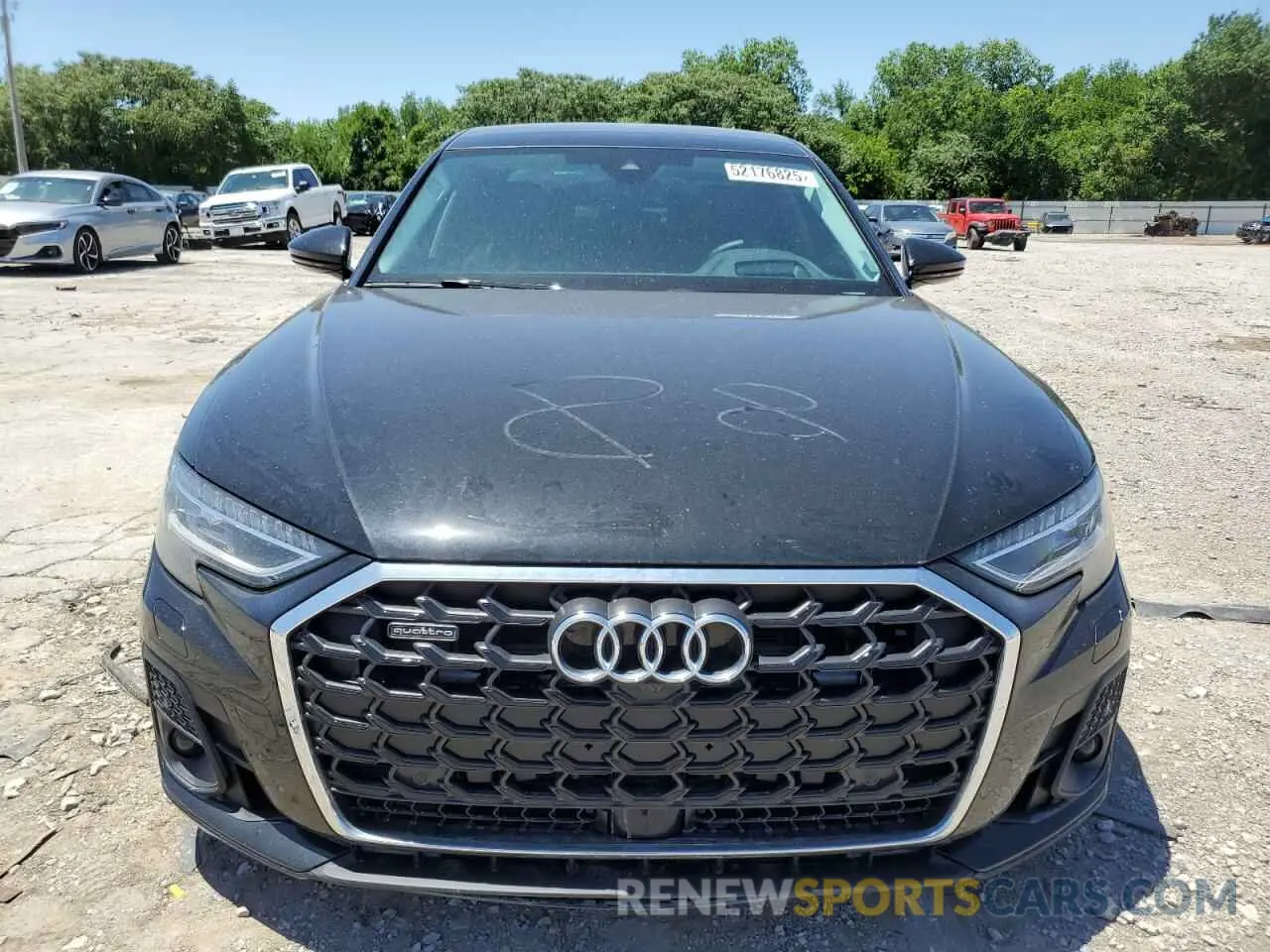 5 Photograph of a damaged car WAULDAF81RN012143 AUDI A8 2024