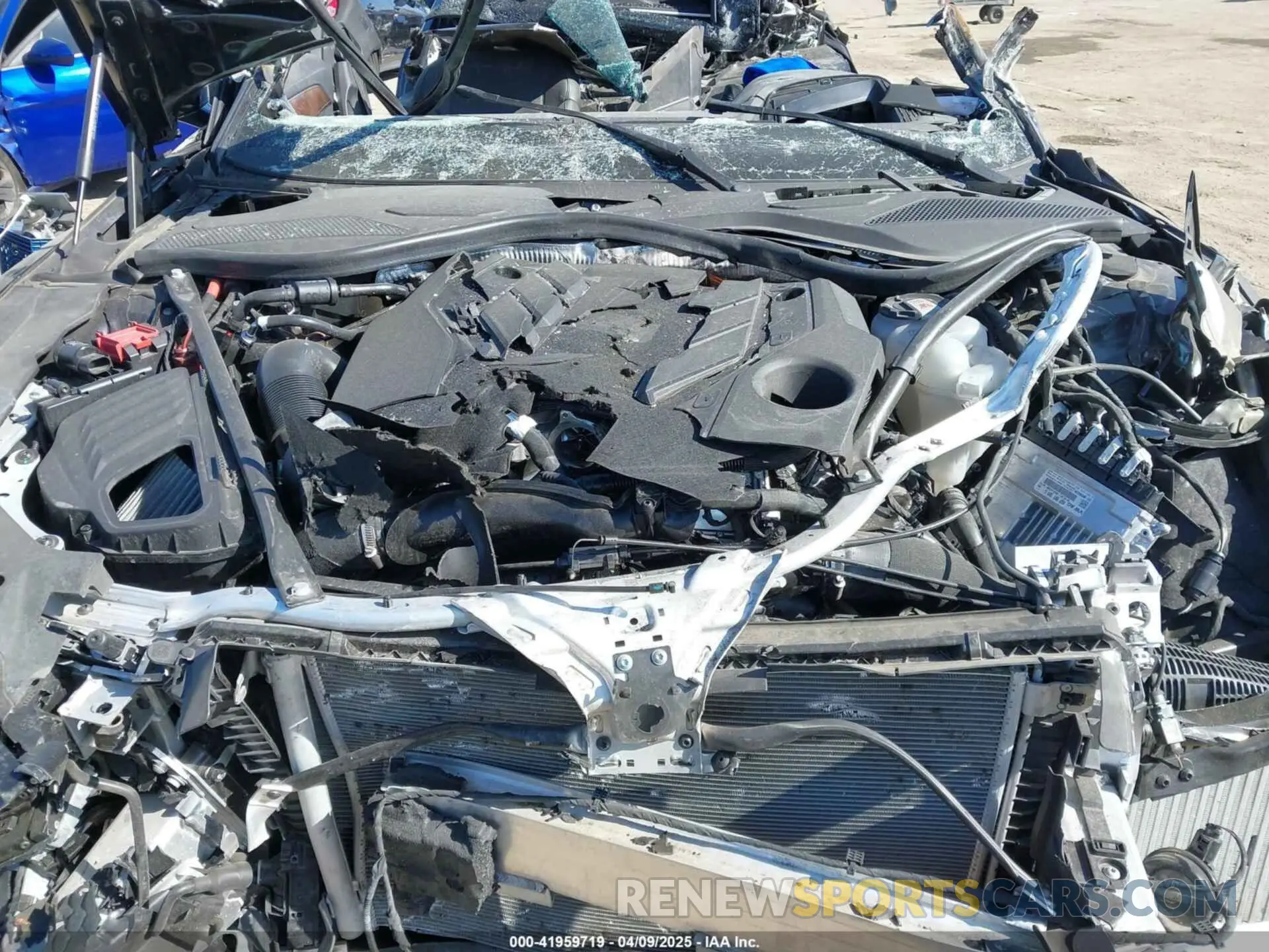 10 Photograph of a damaged car WAULDAF86RN005110 AUDI A8 2024