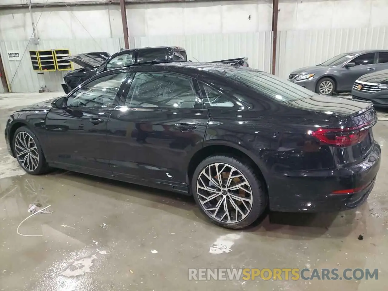 2 Photograph of a damaged car WAULDAF88RN011314 AUDI A8 2024