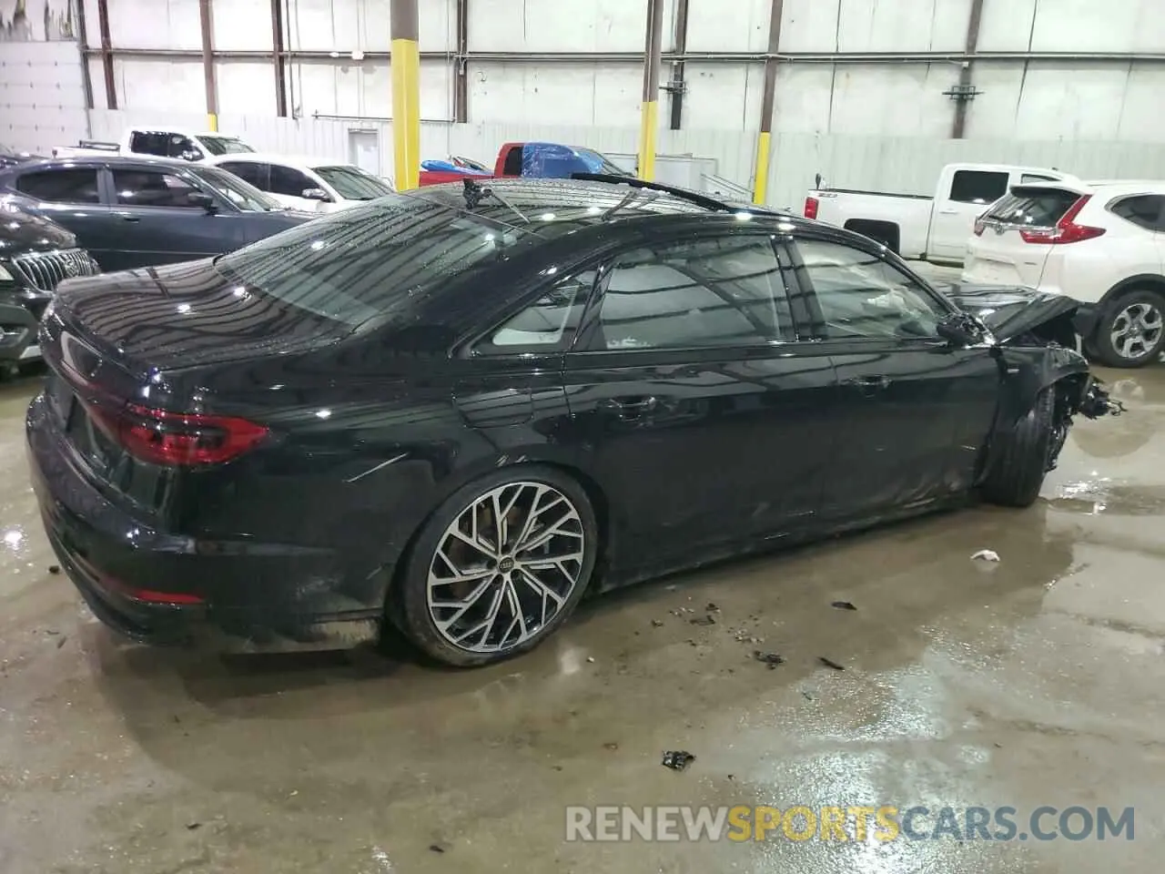 3 Photograph of a damaged car WAULDAF88RN011314 AUDI A8 2024