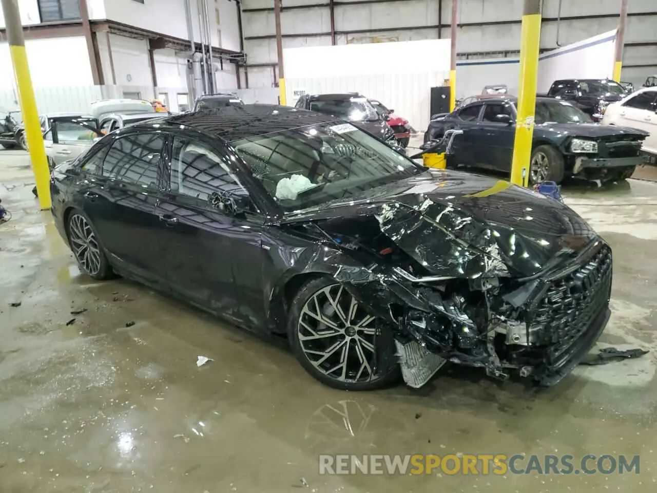 4 Photograph of a damaged car WAULDAF88RN011314 AUDI A8 2024