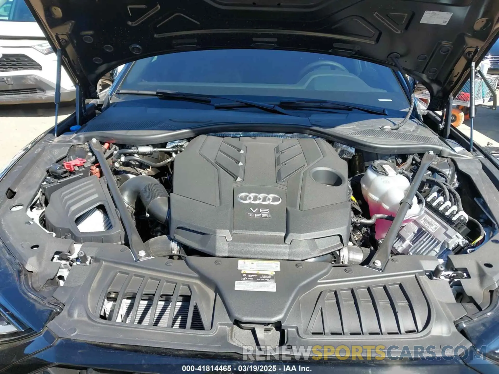 10 Photograph of a damaged car WAULDAF88RN014956 AUDI A8 2024