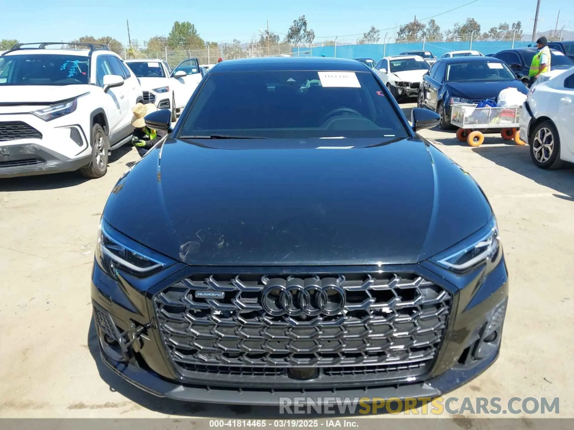 13 Photograph of a damaged car WAULDAF88RN014956 AUDI A8 2024
