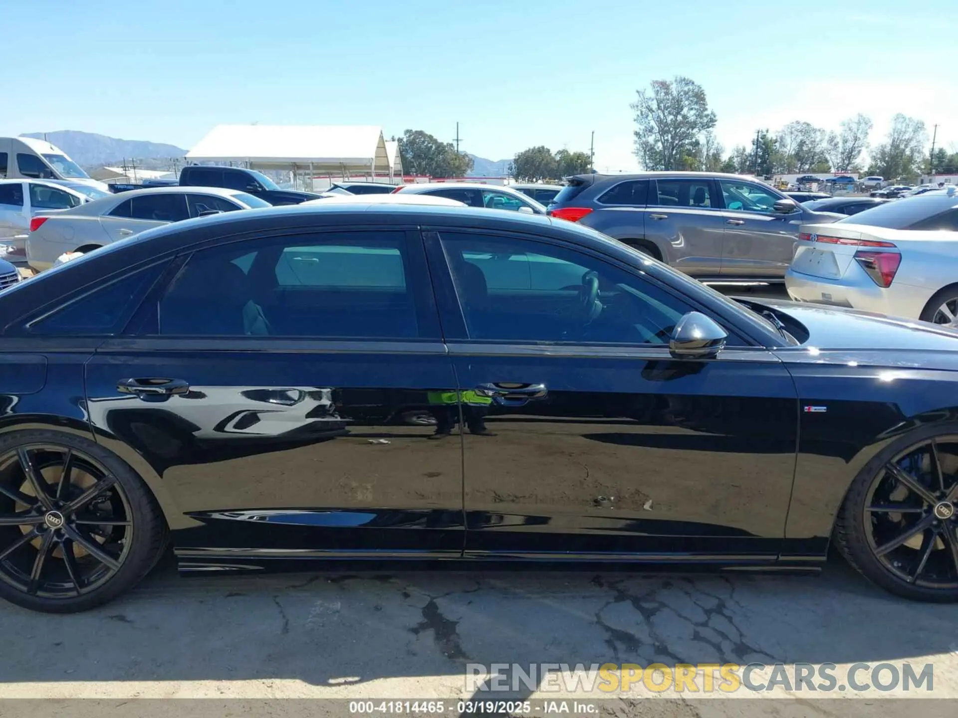 14 Photograph of a damaged car WAULDAF88RN014956 AUDI A8 2024