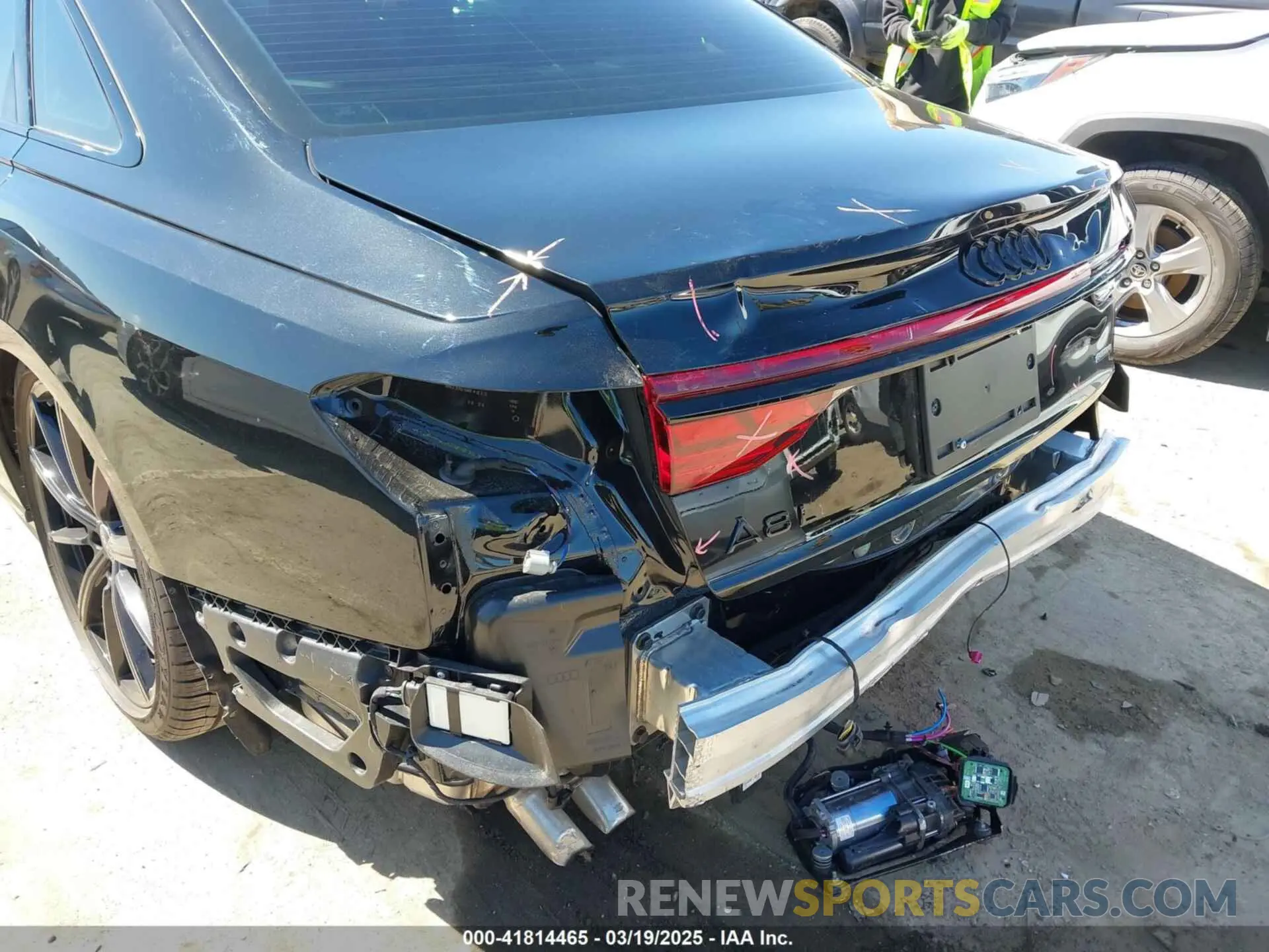 6 Photograph of a damaged car WAULDAF88RN014956 AUDI A8 2024