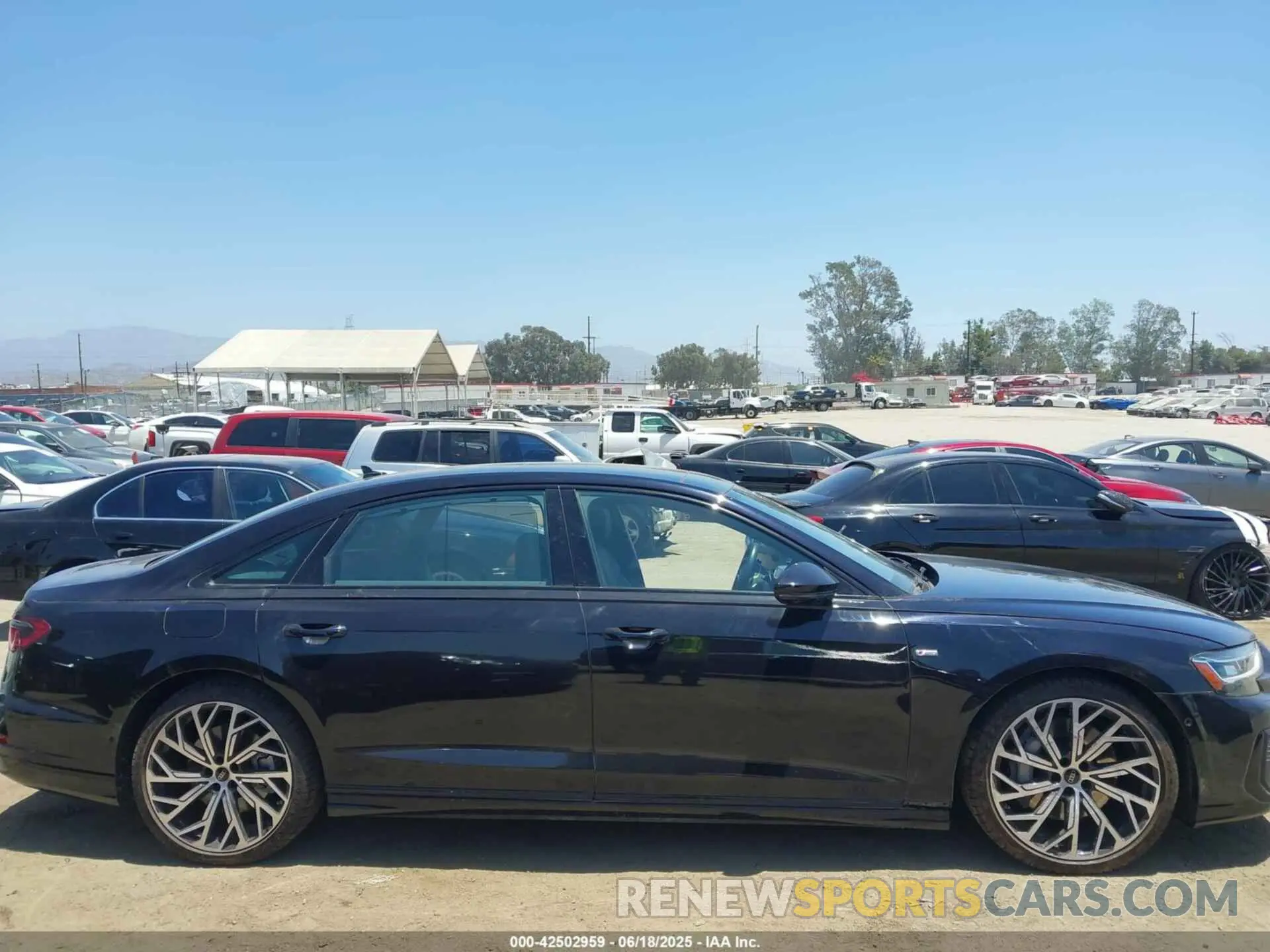 13 Photograph of a damaged car WAULDAF89RN003075 AUDI A8 2024