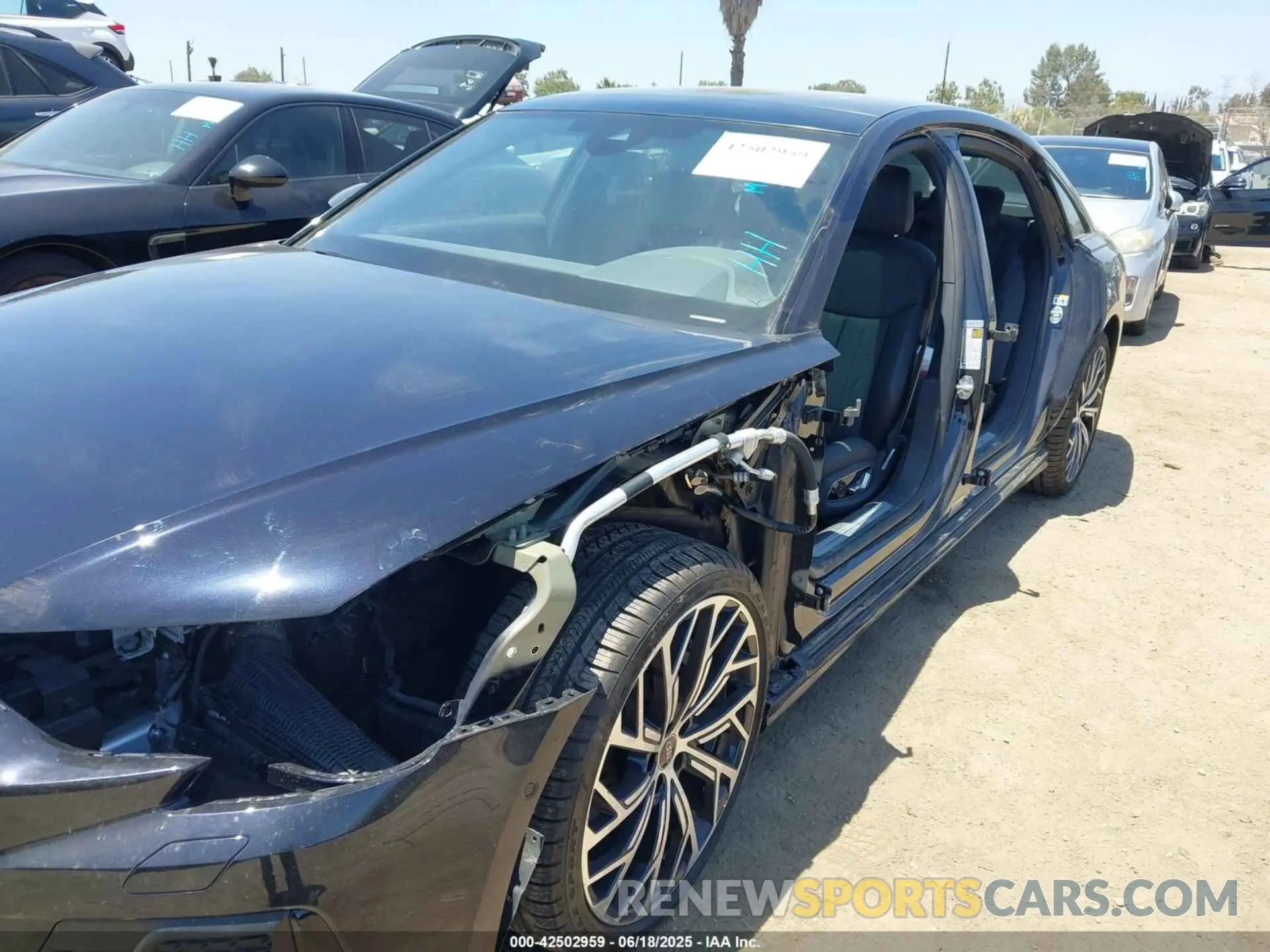 6 Photograph of a damaged car WAULDAF89RN003075 AUDI A8 2024