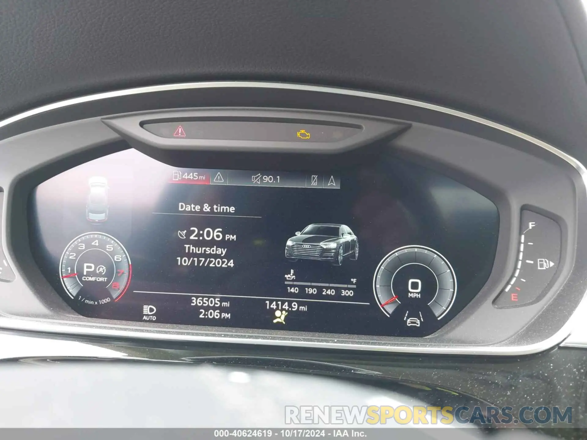 7 Photograph of a damaged car WAU8DAF81KN017175 AUDI A8 L 2019