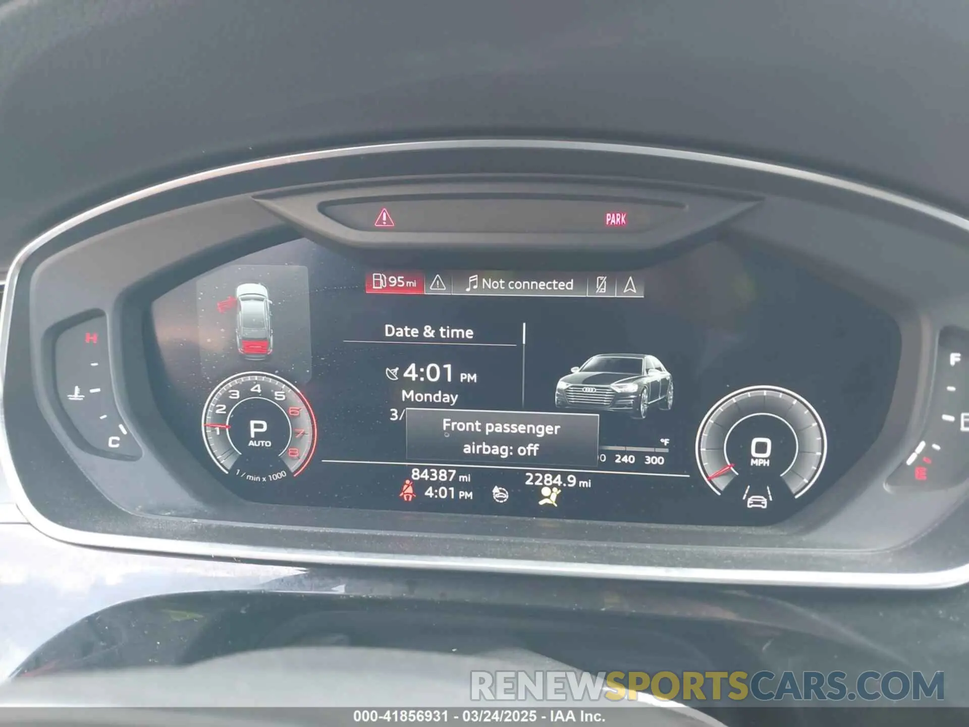 7 Photograph of a damaged car WAU8DAF84KN019115 AUDI A8 L 2019