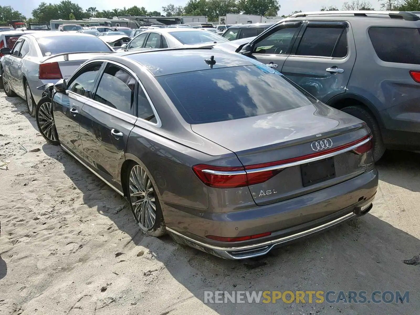 3 Photograph of a damaged car WAU8DAF88KN004312 AUDI A8 L 2019